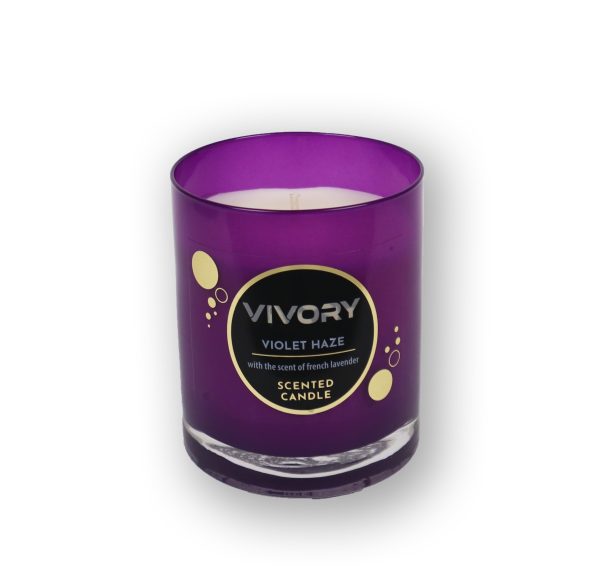 Geurkaars 190gr - Violet Haze