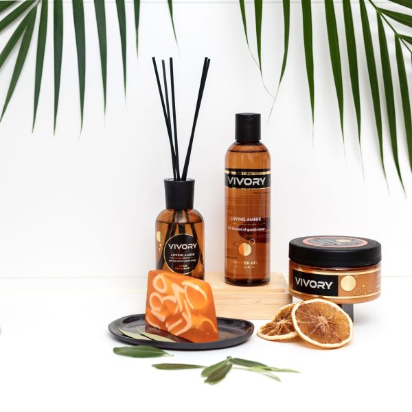 Gift set body L - Loving Amber - Afbeelding 2